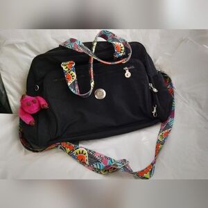 Kipling Alanna Black Diaper Bags